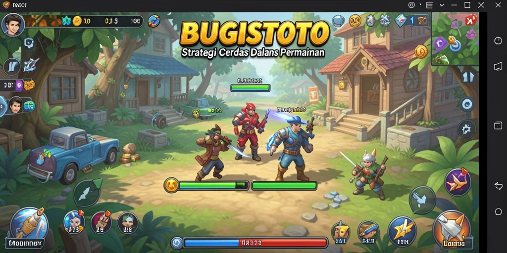 Tampilan gameplay <strong>BUGISTOTO</strong> yang menegangkan dan strategis.