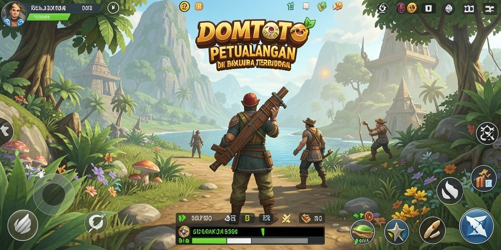 Gameplay seru di dunia terbuka yang penuh petualangan.