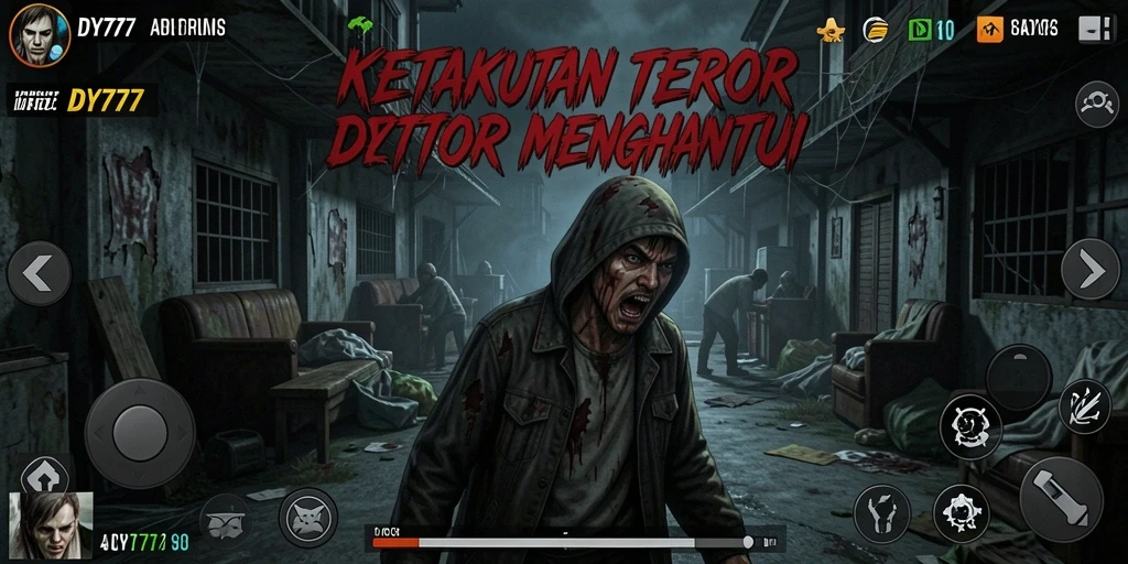 Gameplay dari DY777 yang menakutkan dan intens.