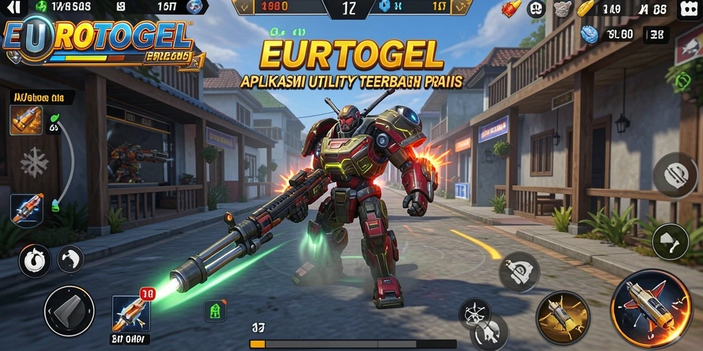 Tampilan antarmuka EUROTOGEL yang modern dan intuitif.
