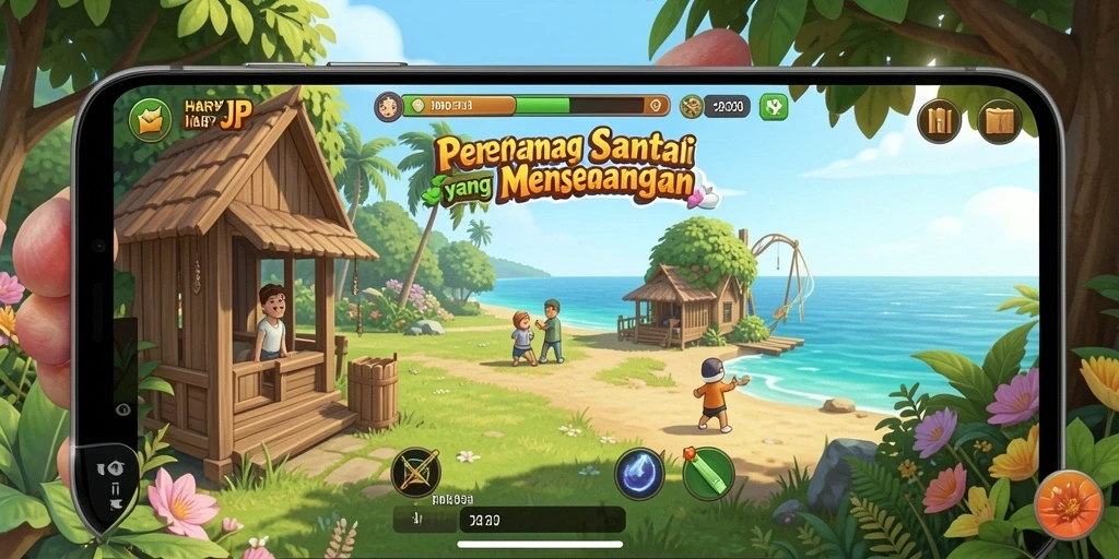 Tampilan gameplay HARAPJP yang seru dan menarik.