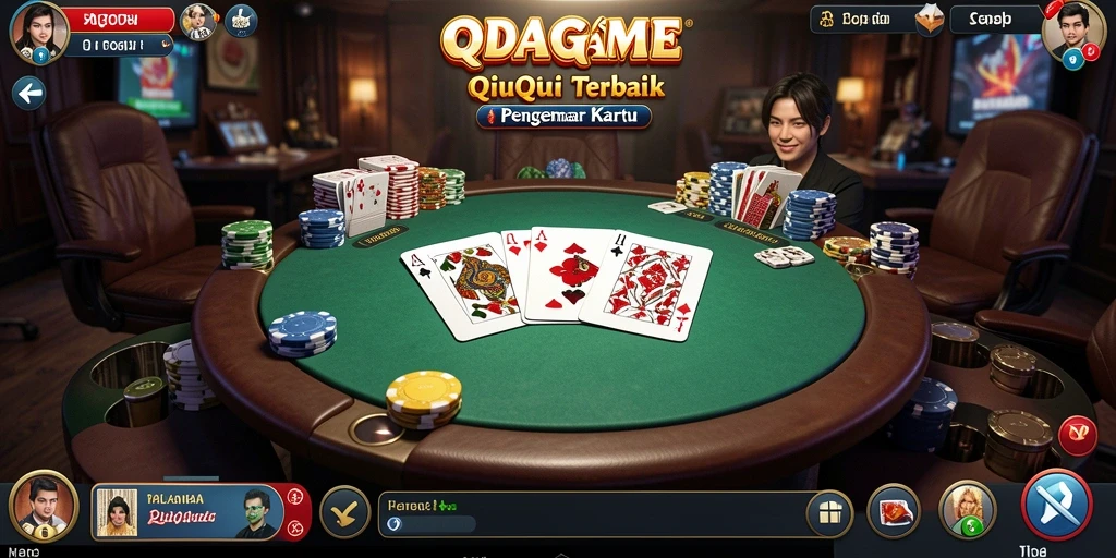 Screenshot gameplay QiuQiu IDAGAME yang seru dan menantang.