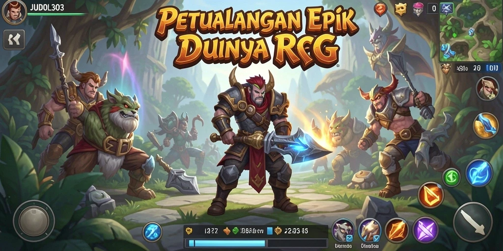 Tampilan gameplay seru JUDOL303 yang mengasyikkan.