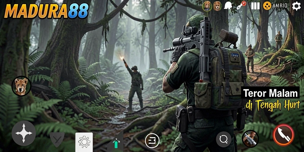 Tampilan mencekam dari gameplay MADURA88 yang menegangkan.
