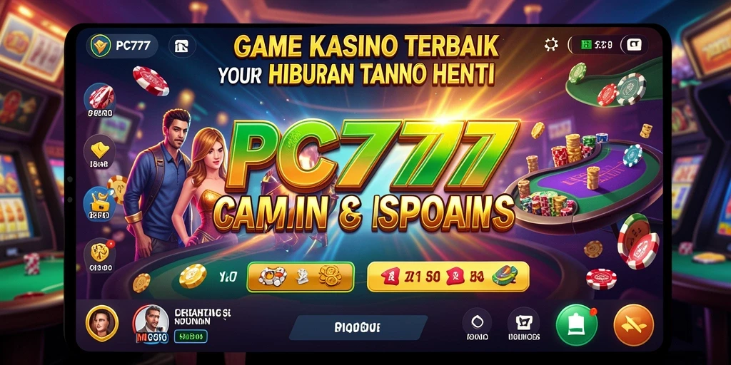 Tampilan menarik dari gameplay PC777 yang seru dan mendebarkan.