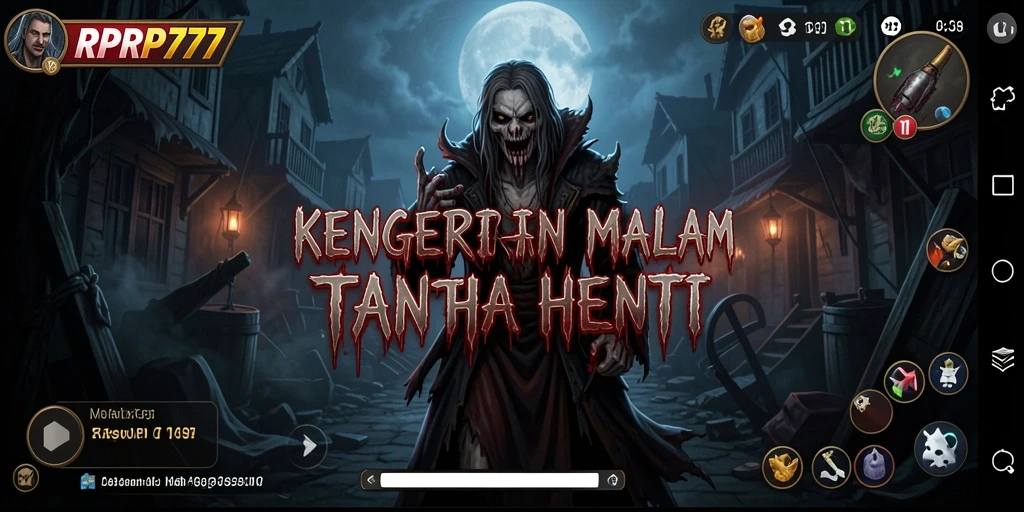 Tangkapan layar RPRP777 menampilkan gameplay menyeramkan yang mencekam.