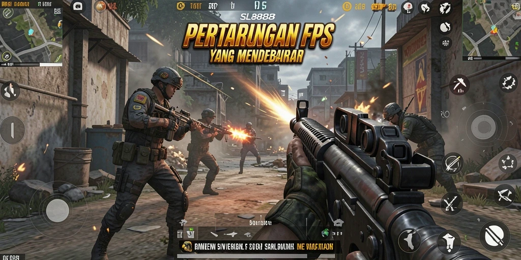 Gameplay intens dengan grafik menakjubkan di SL888.