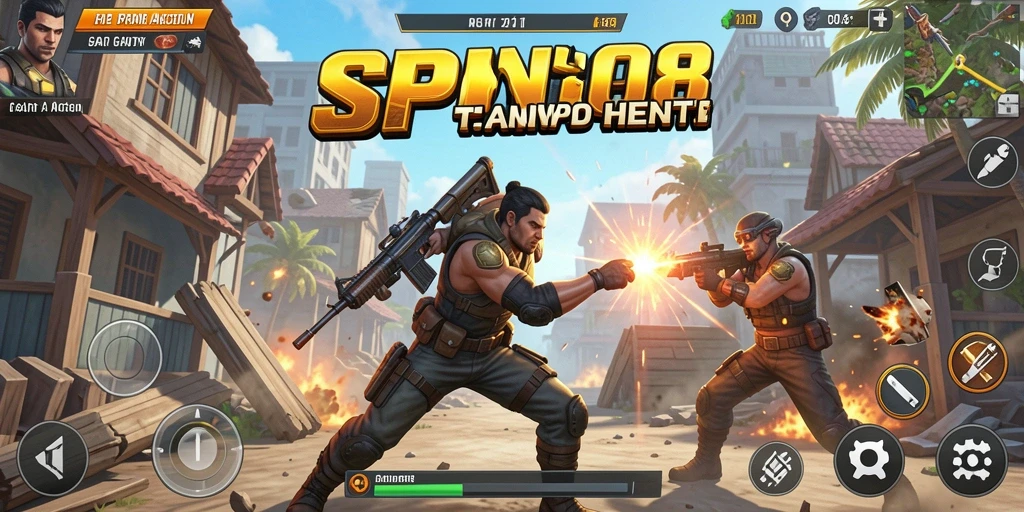Tangkapan layar gameplay SPN88 menunjukkan aksi pertarungan yang menegangkan.