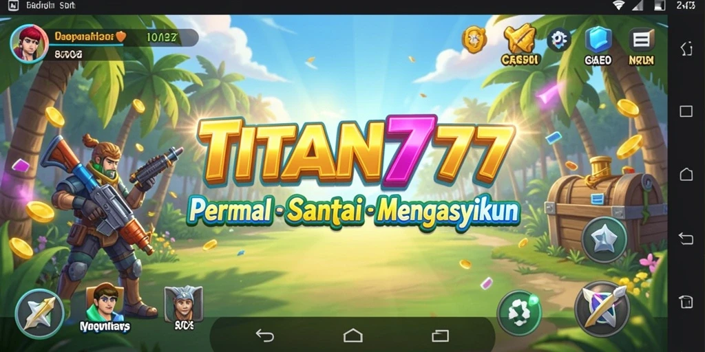 Tampilan menarik dari gameplay TITAN777 yang mengasyikkan.